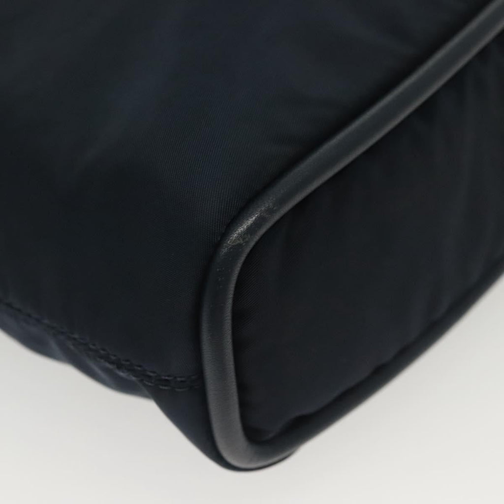 Celine Handbag Nylon Navy Nylon Handbag