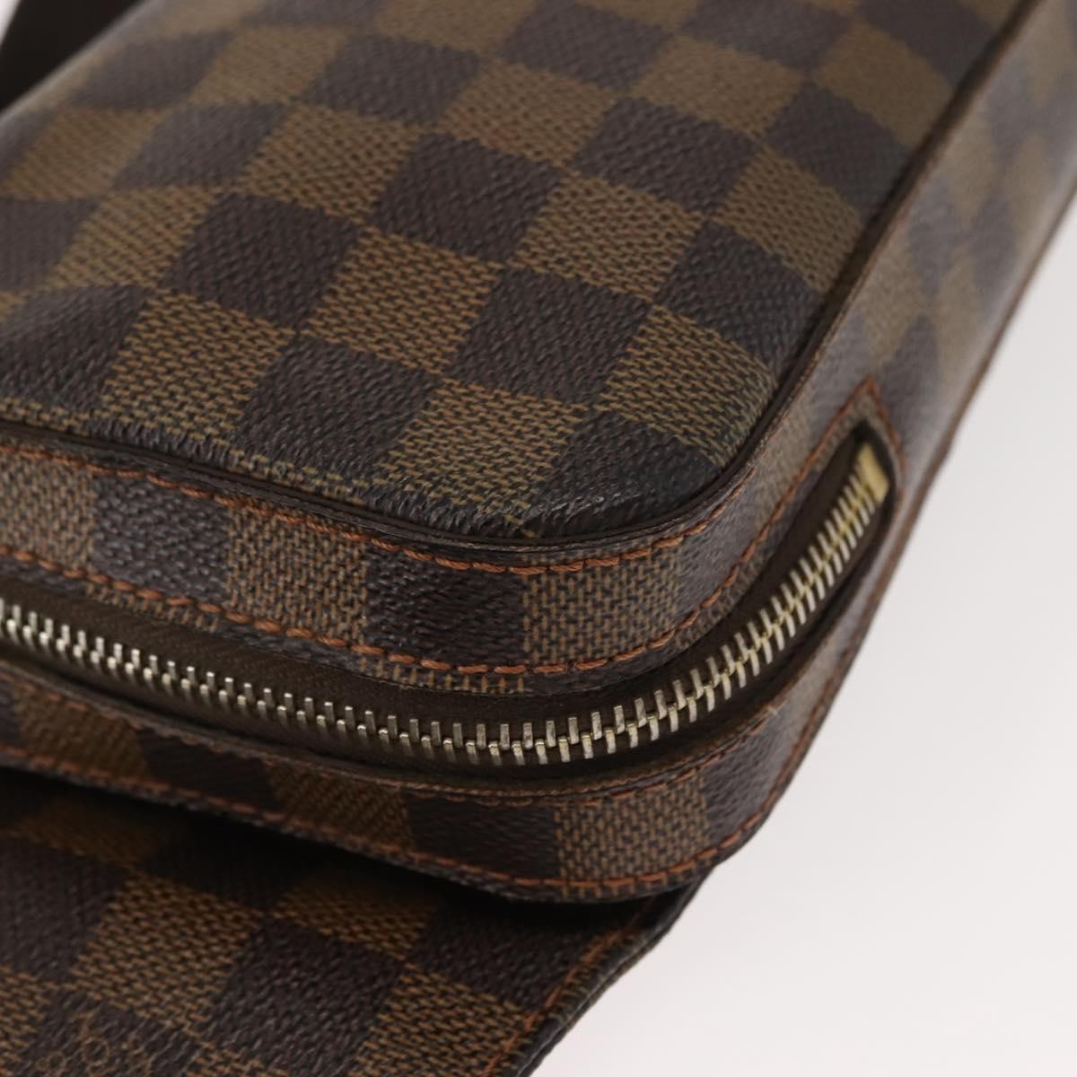 Louis Vuitton Geronimos Waist Bag Damier Brown Canvas Shoulder Bag