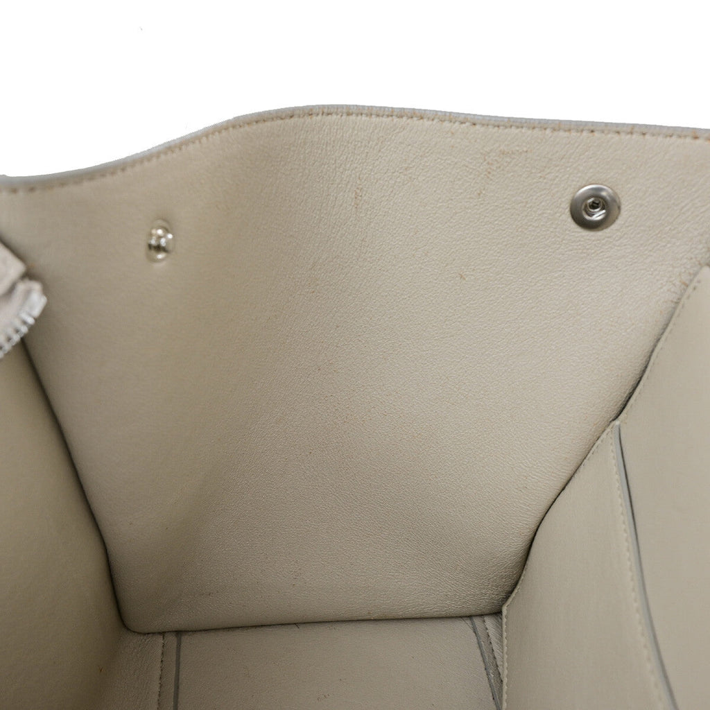 Celine Trapeze Bag Leather Beige Leather Handbag
