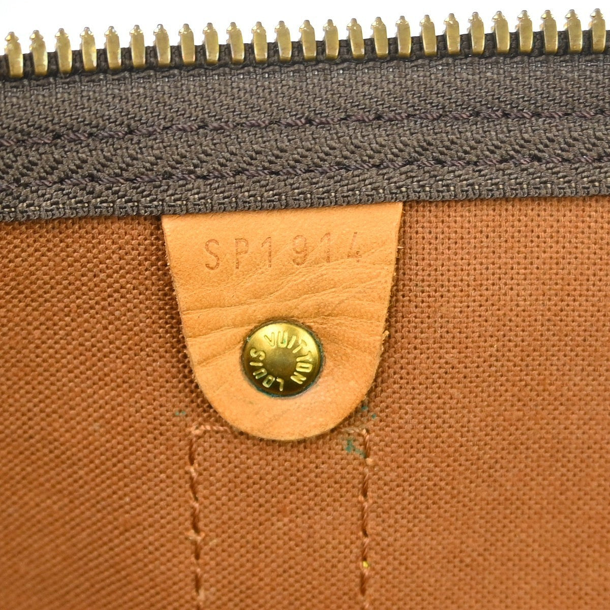 Louis Vuitton Keepall Bag Monogram Canvas Brown Canvas Travel Bag