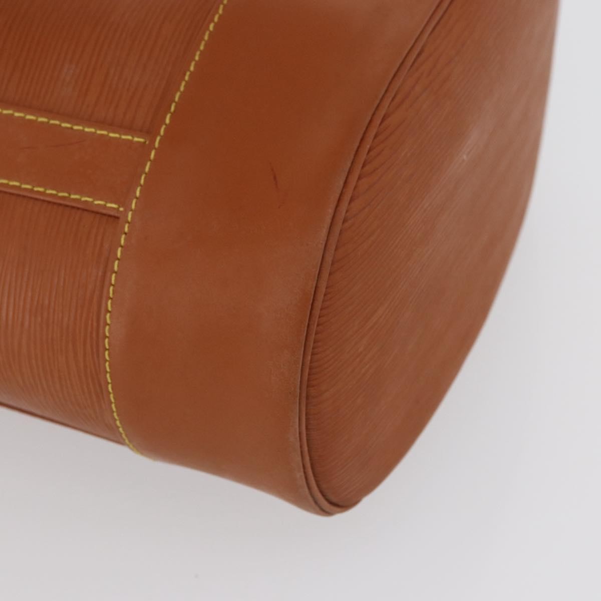 Louis Vuitton Randonnee Backpack Epi Leather Brown Leather Backpack Bag