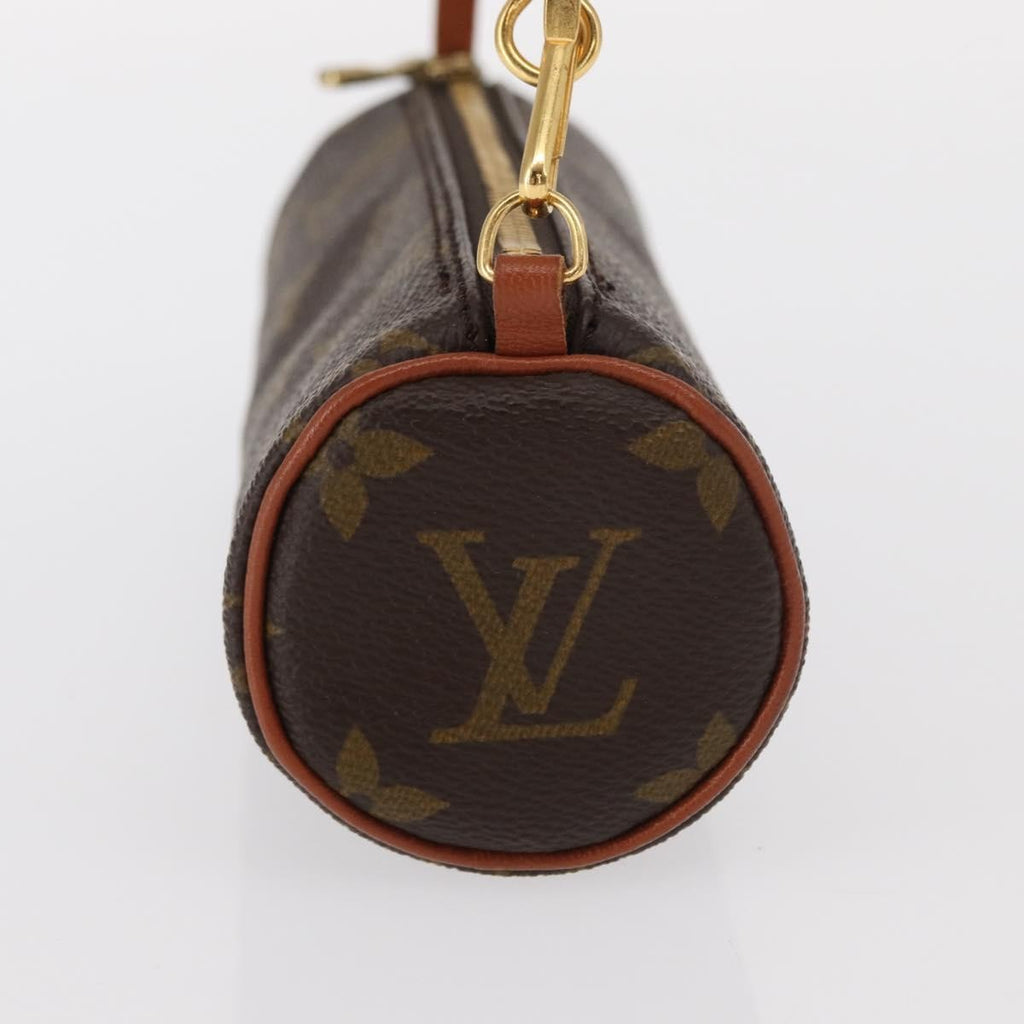 Louis Vuitton Papillon Pochette Monogram Canvas Brown Canvas Clutche & Pouche Bag