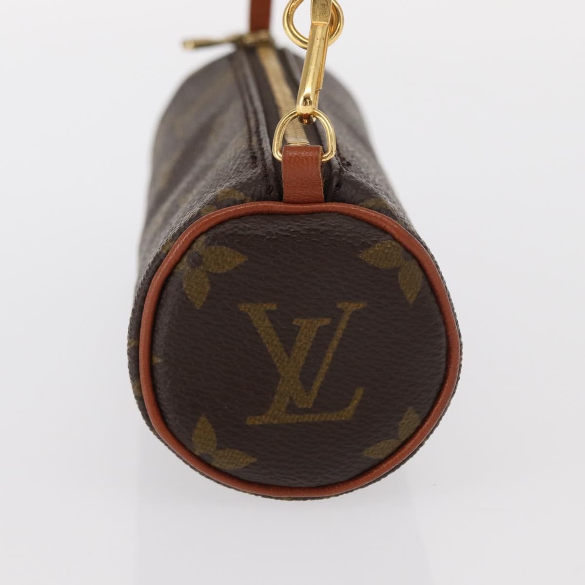 Louis Vuitton Papillon Pochette Monogram Canvas Brown Canvas Clutche & Pouche Bag