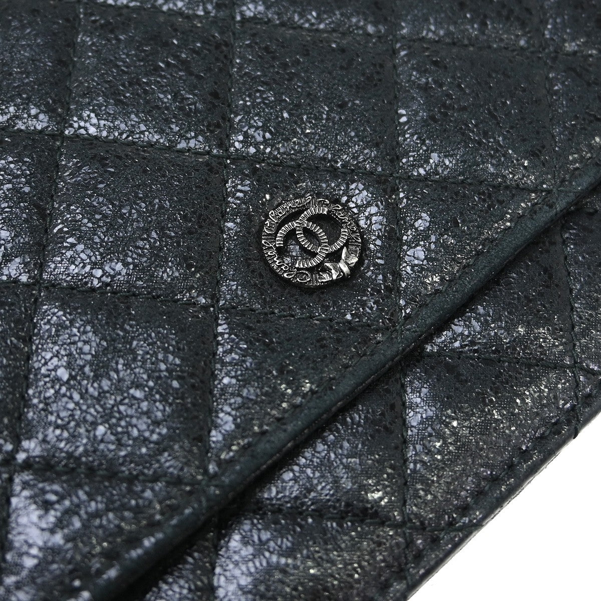 Chanel Wallet On Chain Leather Black Calfskin Crossbody Bag Bag