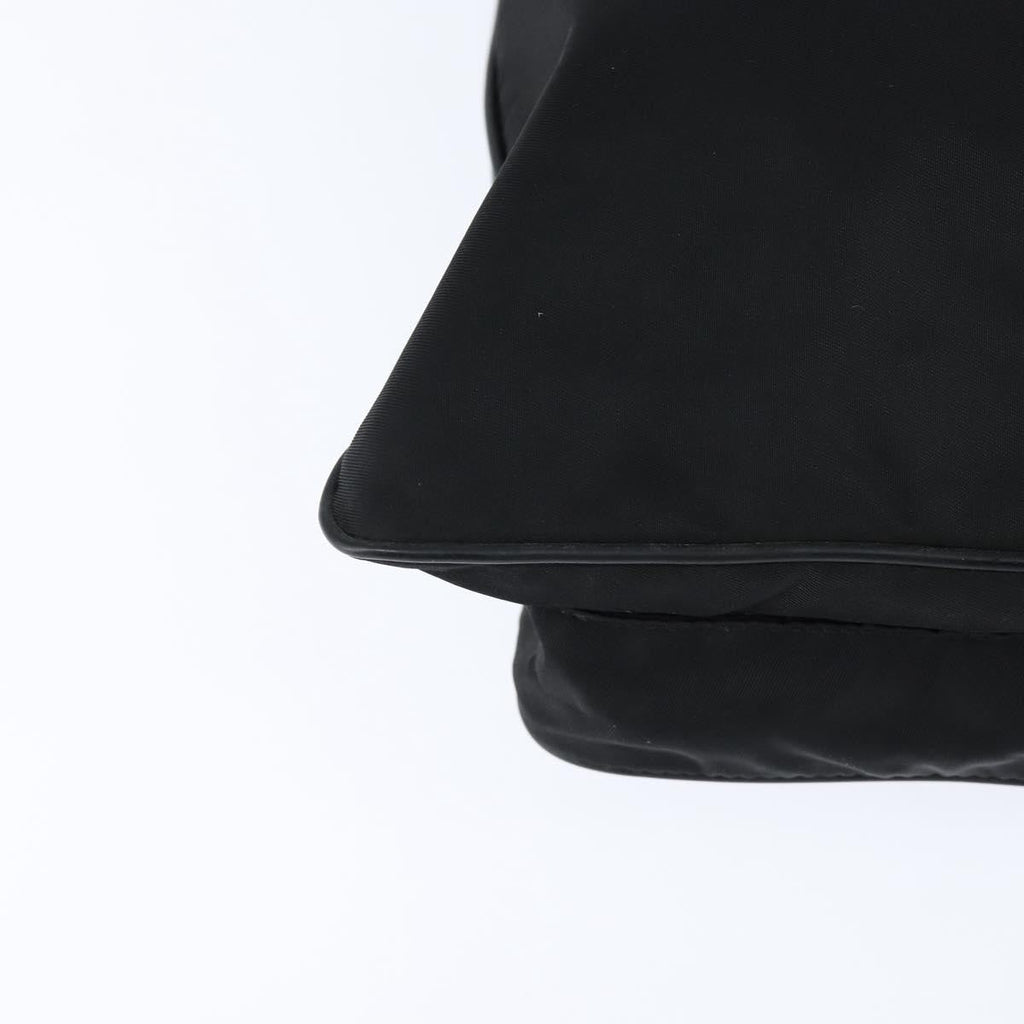Prada Front Pocket Messenger Bag Tessuto Black Nylon Shoulder Bag Bag