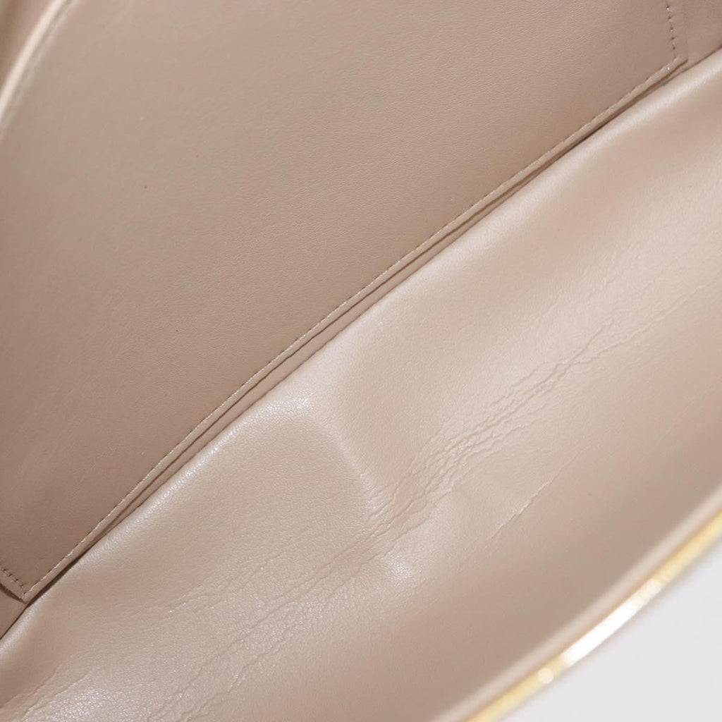 Louis Vuitton Thompson Street Handbag Monogram Vernis Beige Patent_Leather Shoulder Bag