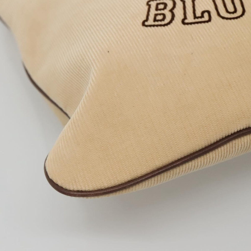 Burberry Blue Label Shoulder Bag Velvet Beige Velvet Shoulder Bag