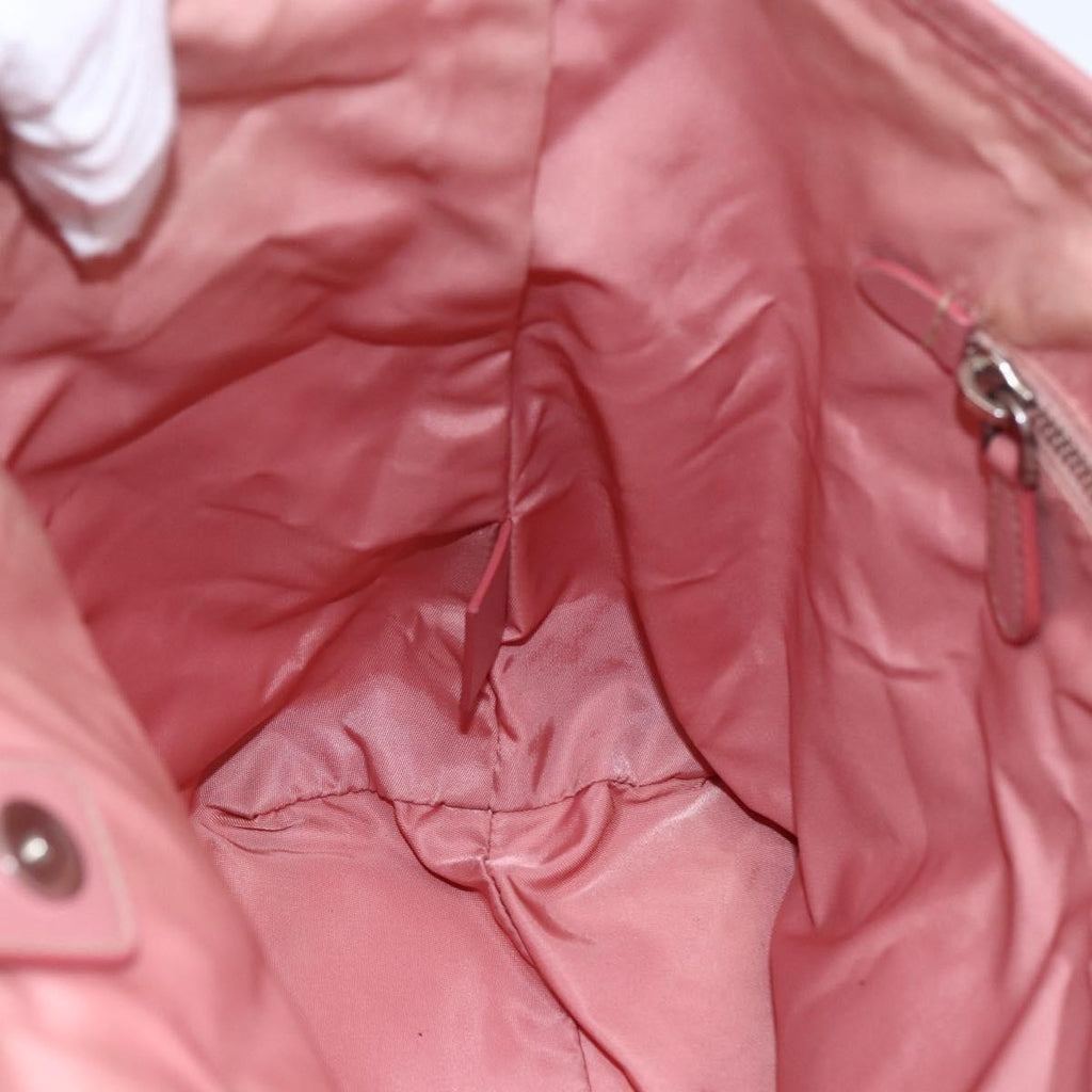 Prada Vintage Tote Tessuto Pink Nylon Tote Bag Bag