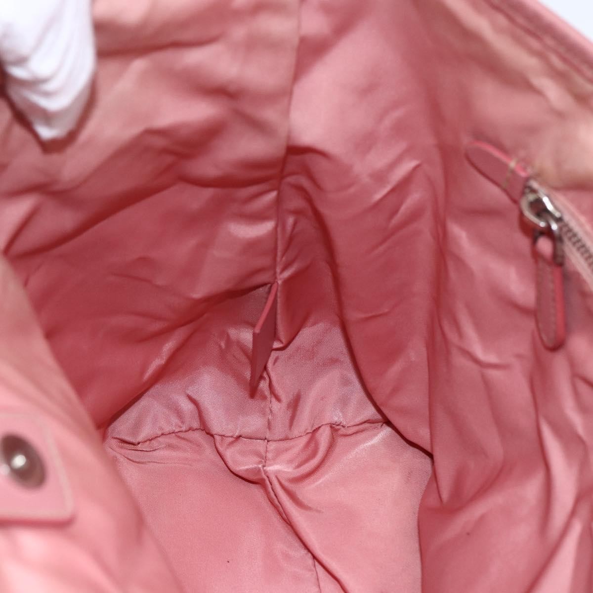 Prada Vintage Tote Tessuto Pink Nylon Tote Bag Bag