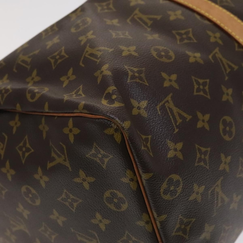 Louis Vuitton Keepall Bag Monogram Canvas Brown Canvas Bag