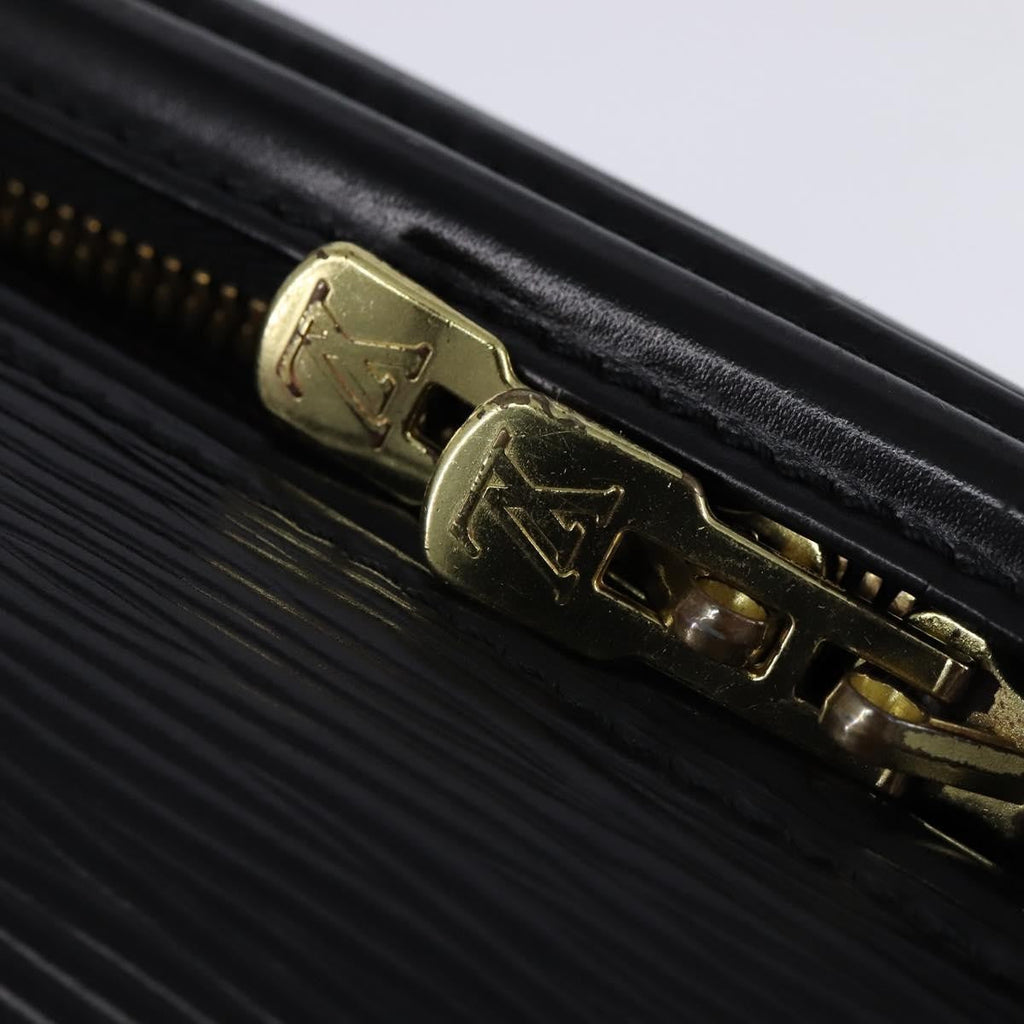 Louis Vuitton Nice Vanity Case Epi Leather Black Leather Bag