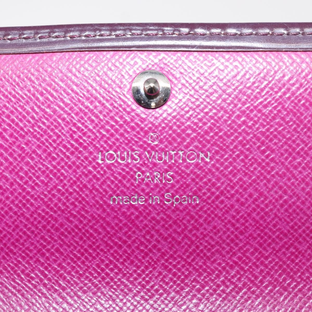 Louis Vuitton Vintage Sarah Wallet Epi Leather Purple Leather Wallets Accessory