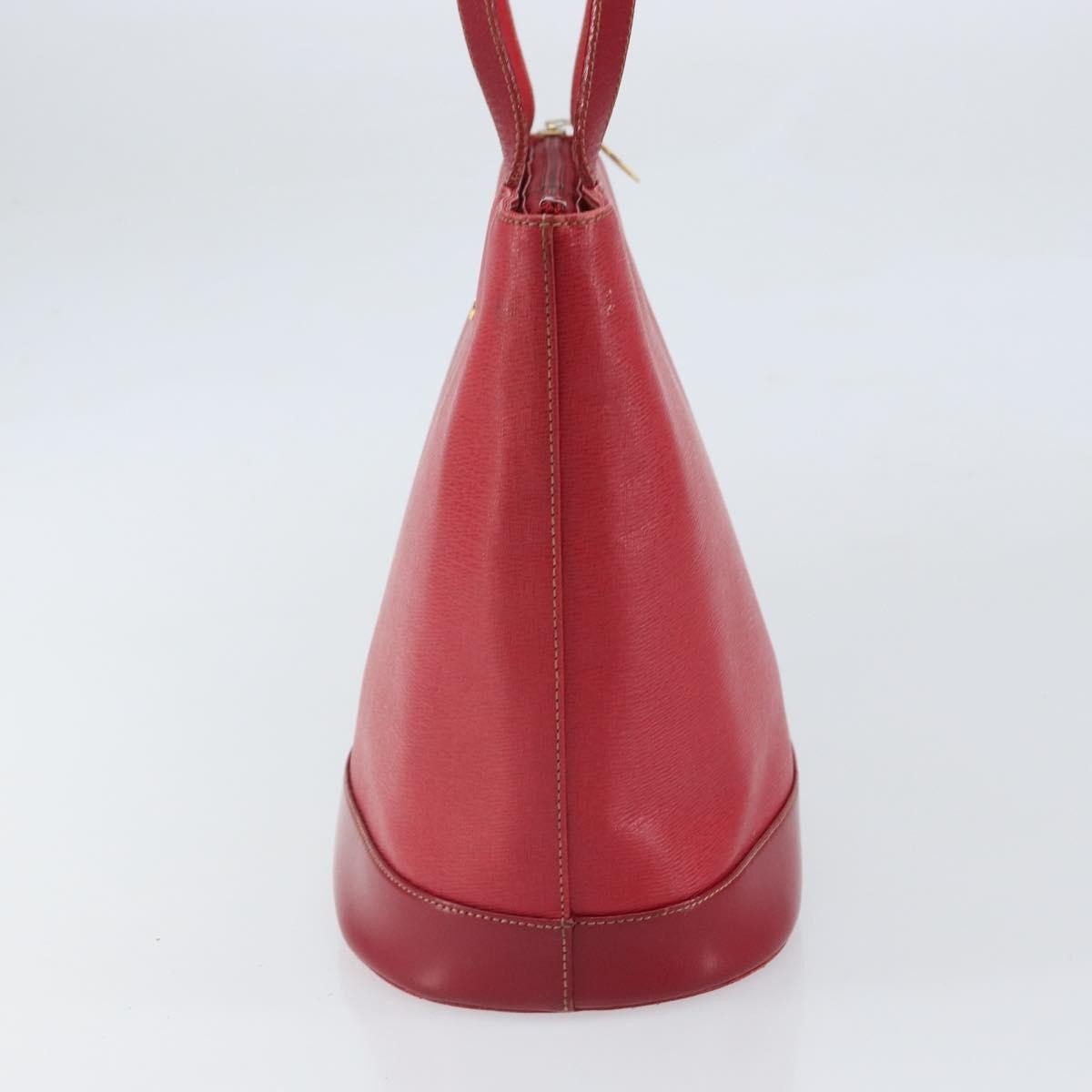 Burberry Vintage Tote Bag Leather Red Leather Tote Bag
