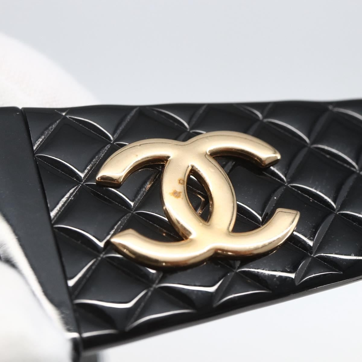 Chanel Cc Logo Matelasse Sunglasses Eye Wear Plastic Black Plastic Sunglasse Accessory