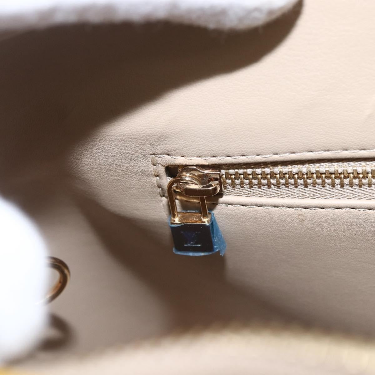 Louis Vuitton Houston Handbag Monogram Vernis Beige Patent_Leather Handbag