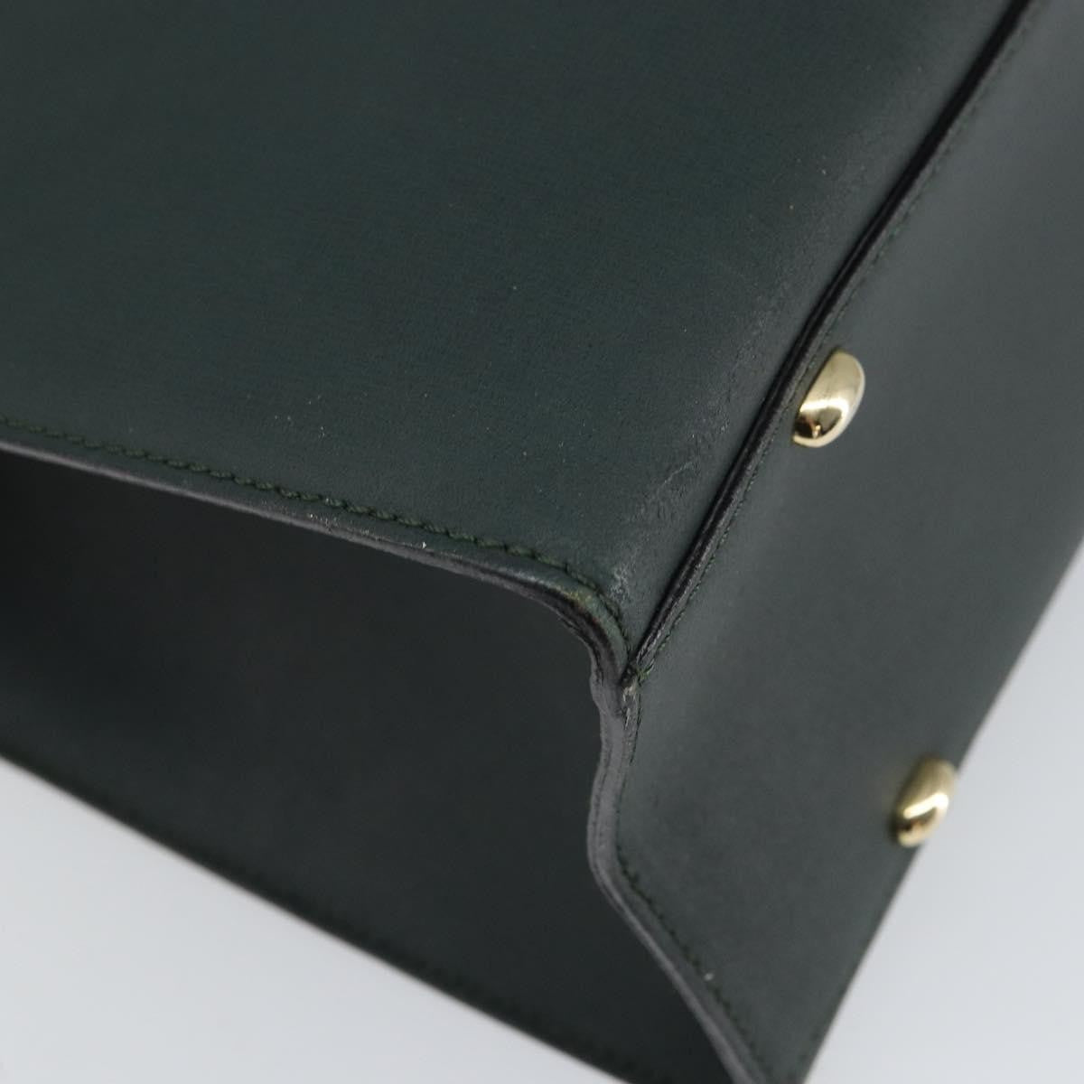 Celine Tote Bag Leather Green Leather Tote Bag Bag