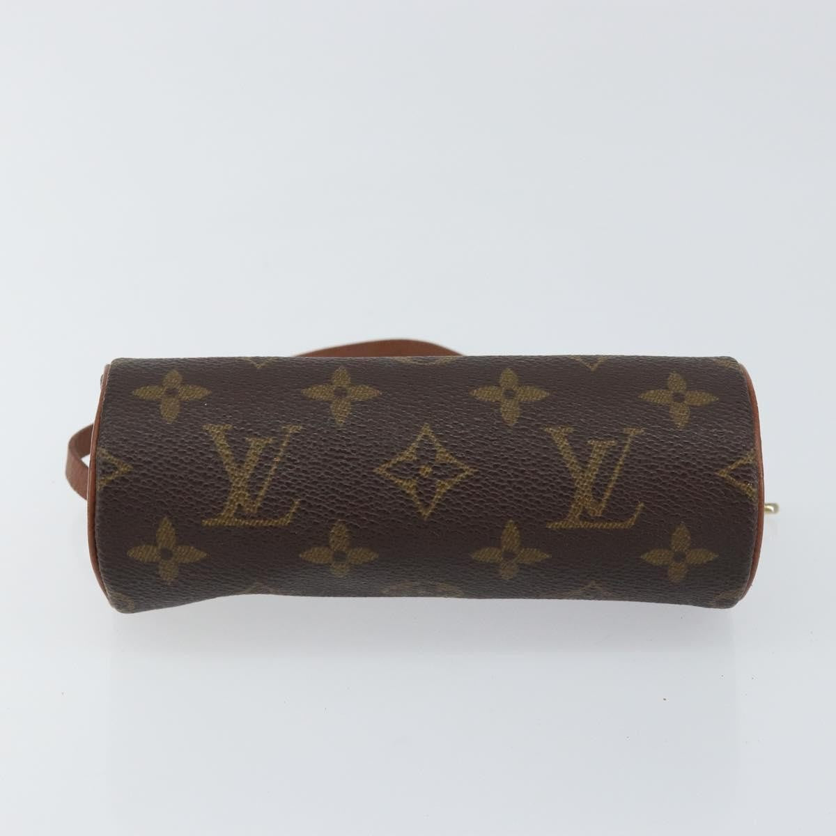 Louis Vuitton Papillon Pochette Monogram Canvas Brown Canvas Clutche & Pouche Bag