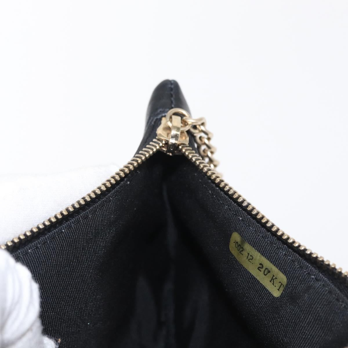 Chanel Camellia Clutch Bag Leather Black Leather Clutche & Pouche Bag