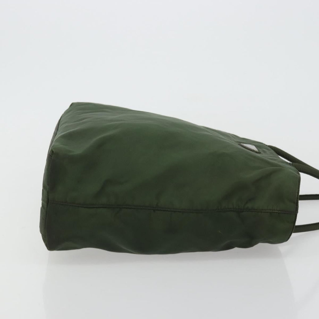 Prada Vintage Tote Tessuto Green Nylon Tote Bag Bag