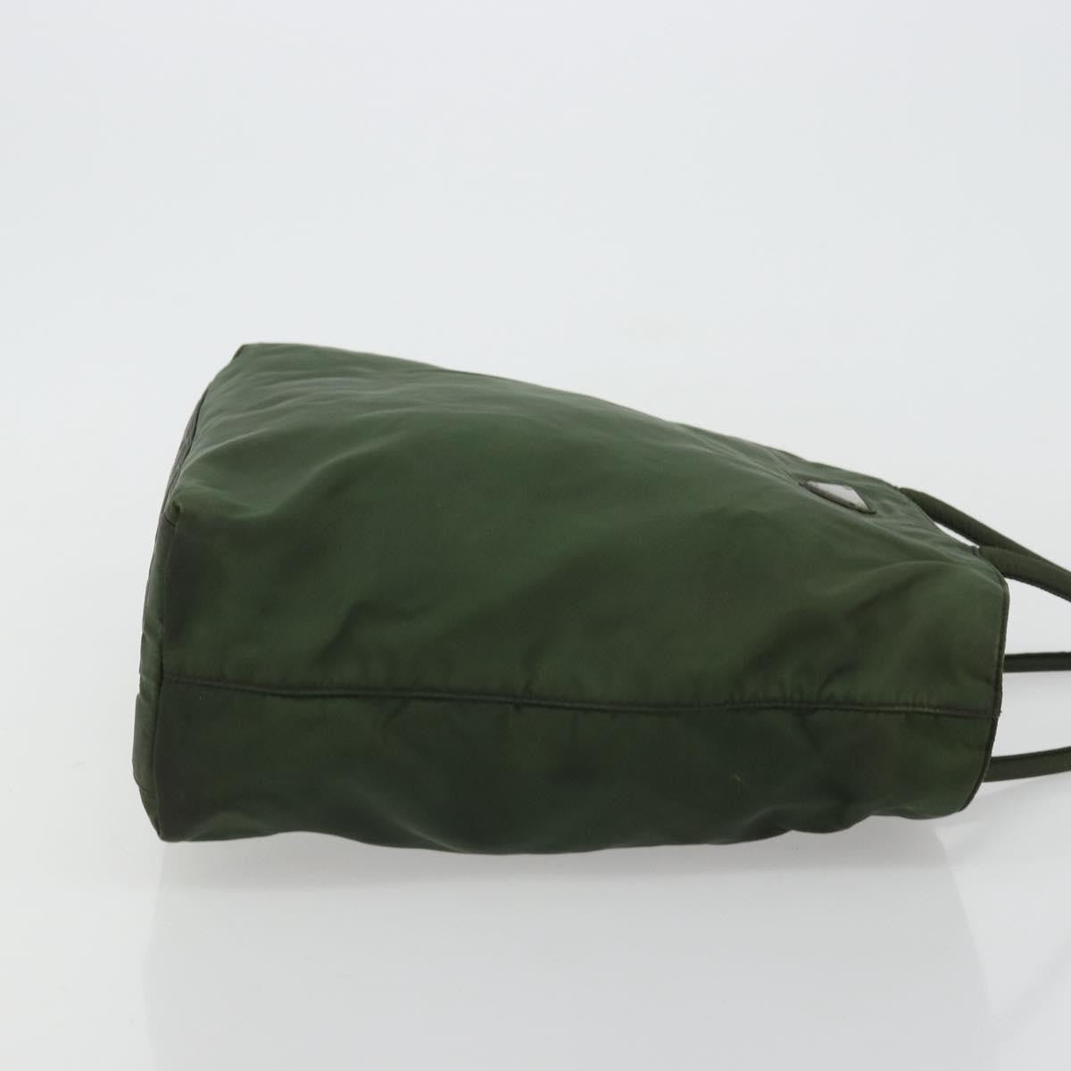 Prada Vintage Tote Tessuto Green Nylon Tote Bag Bag