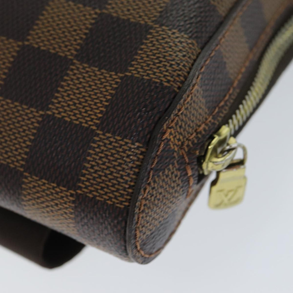 Louis Vuitton Geronimos Waist Bag Damier Brown Canvas Shoulder Bag