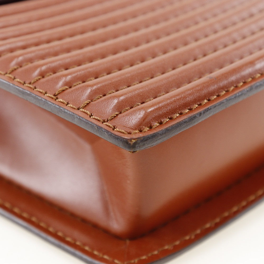 Louis Vuitton Prebourg Shoulder Bag Epi Leather Brown Leather Shoulder Bag