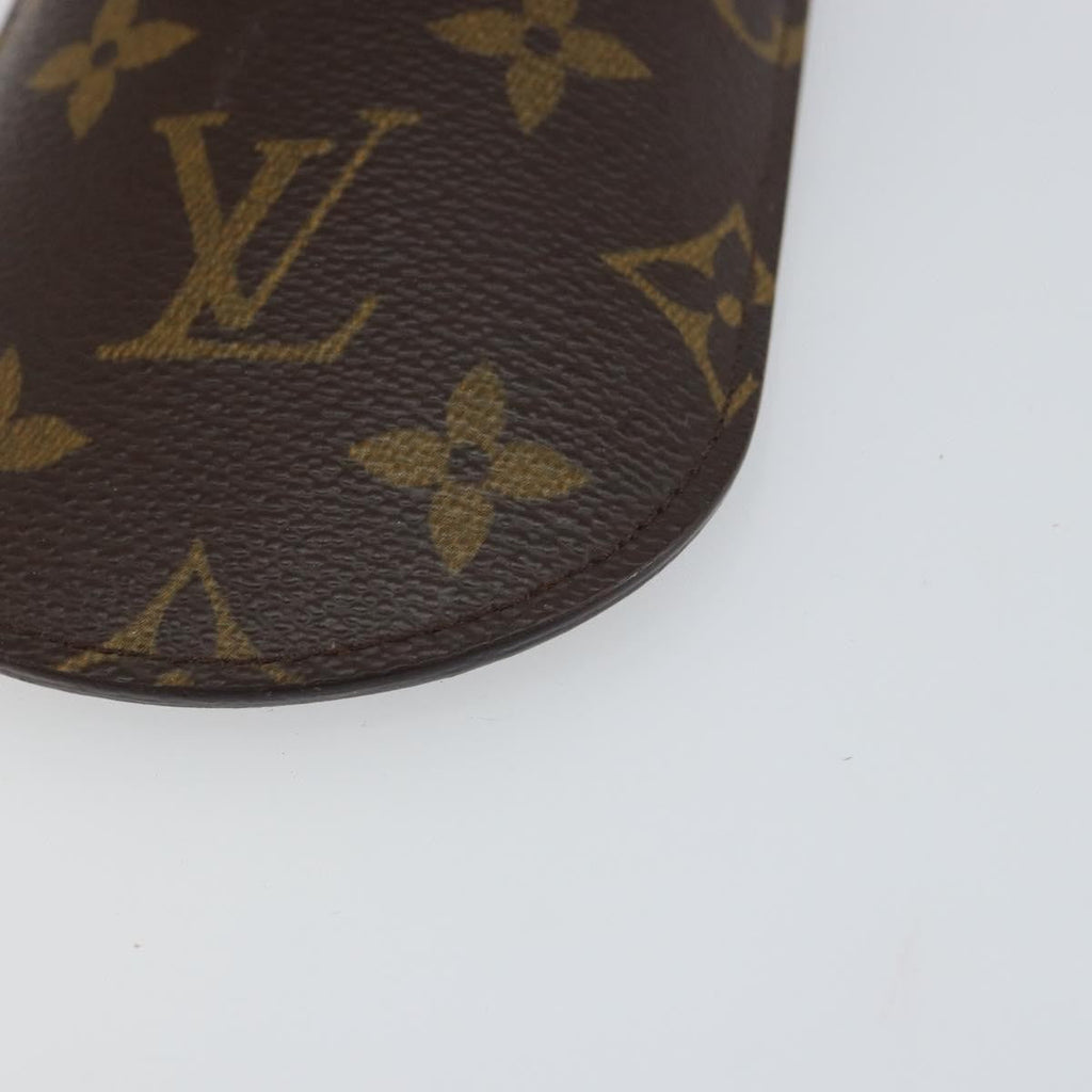 Louis Vuitton Etui À Stylo Canvas Brown Canvas Clutche & Pouche Bag