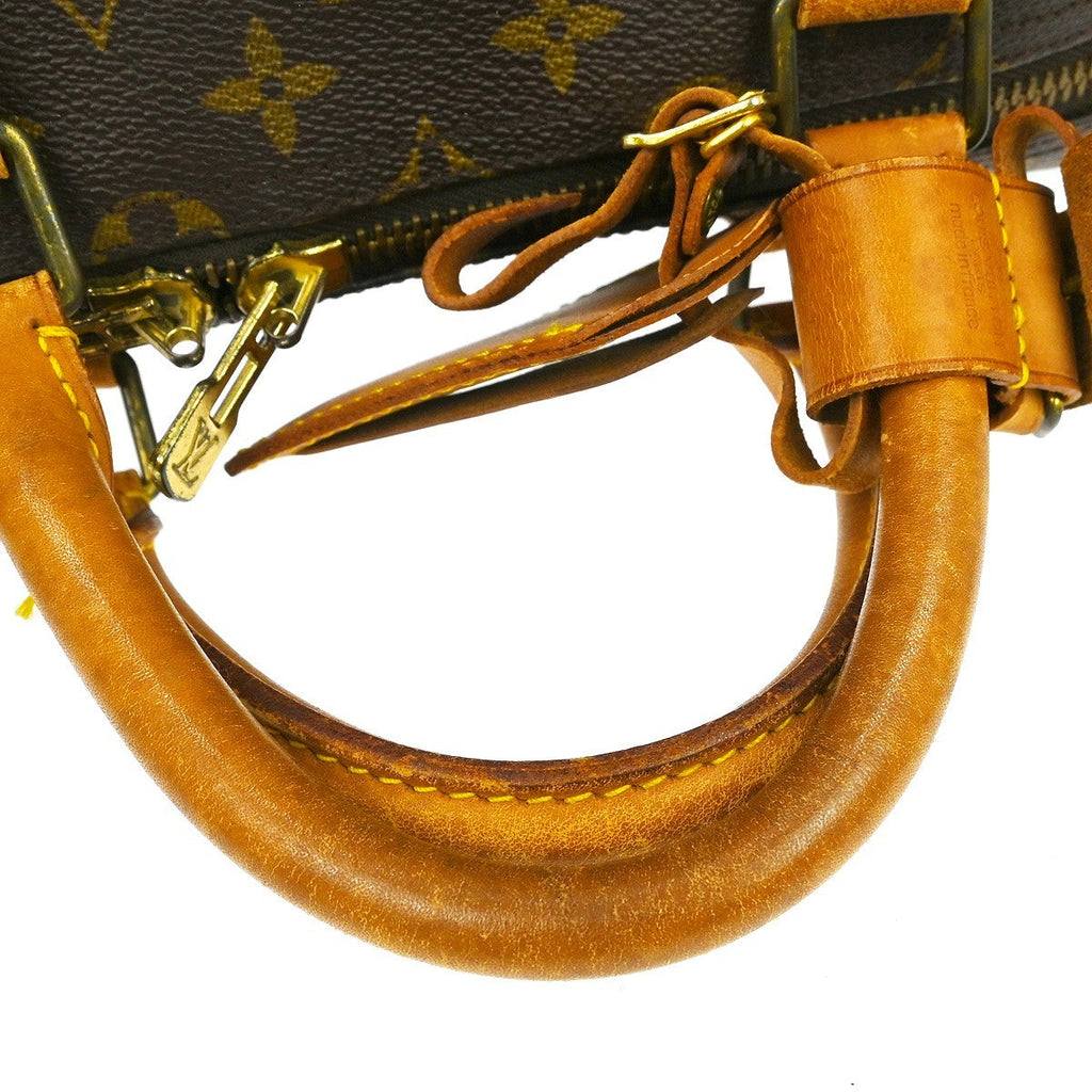 Louis Vuitton Keepall Bag Monogram Canvas Brown Canvas Travel Bag