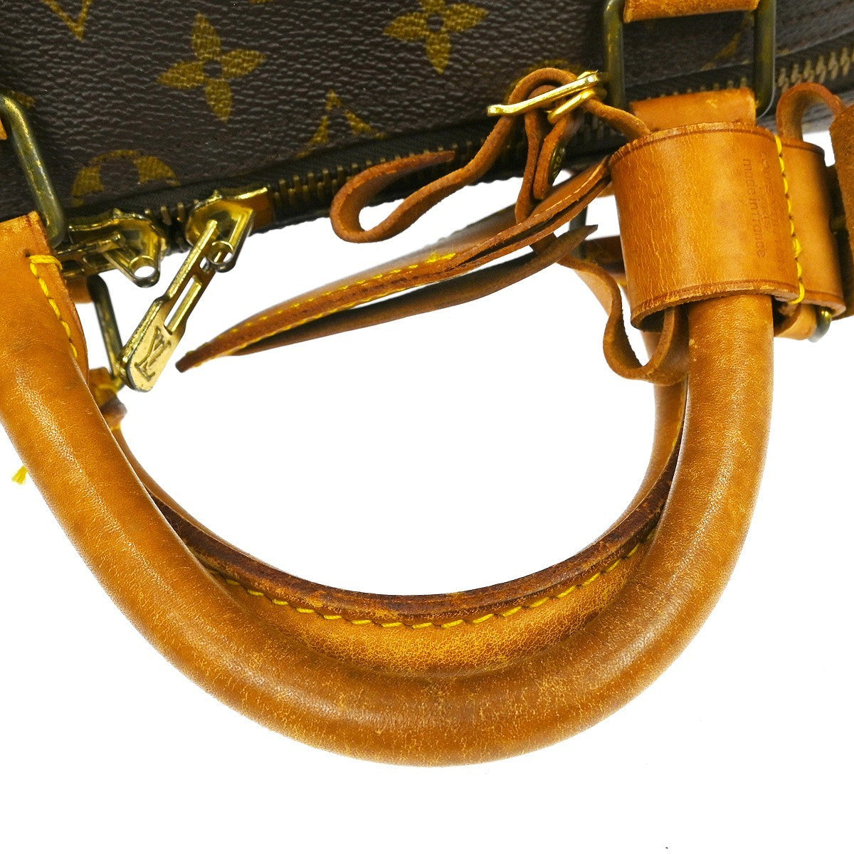 Louis Vuitton Keepall Bag Monogram Canvas Brown Canvas Travel Bag