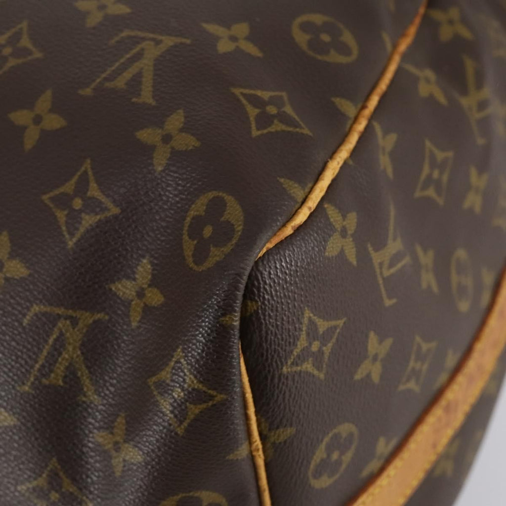 Louis Vuitton Keepall Bandouliere Bag Monogram Canvas Brown Canvas Travel Bag