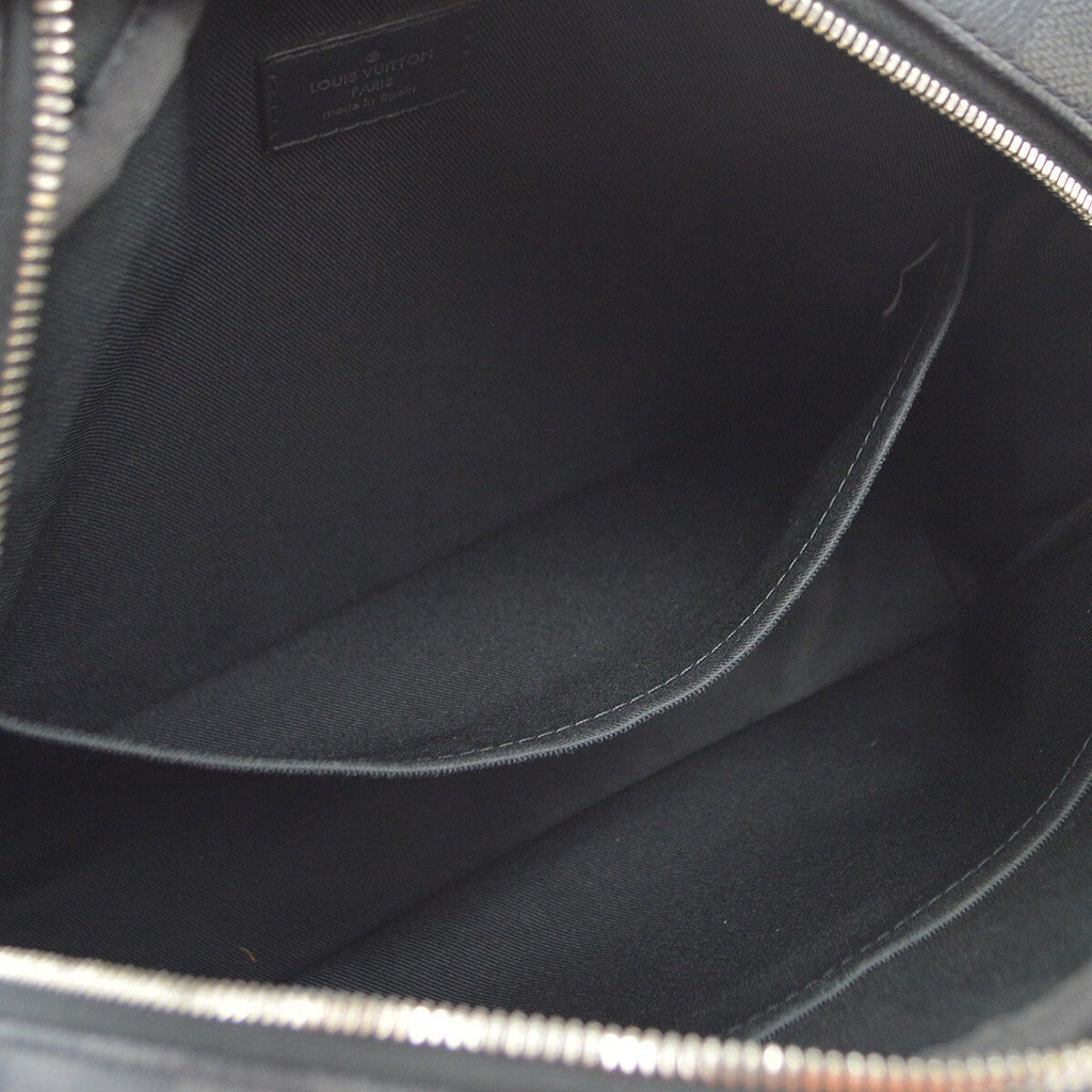 Louis Vuitton Dayton Reporter Bag Damier Graphite Black Canvas Shoulder Bag