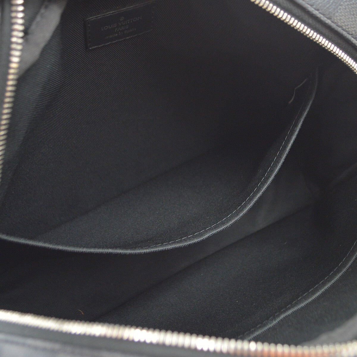 Louis Vuitton Dayton Reporter Bag Damier Graphite Black Canvas Shoulder Bag