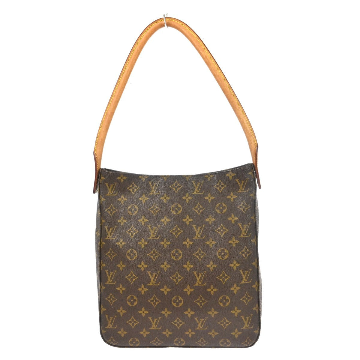 Louis Vuitton Monogram Looping Handbag Monogram Canvas Brown Canvas Handbag