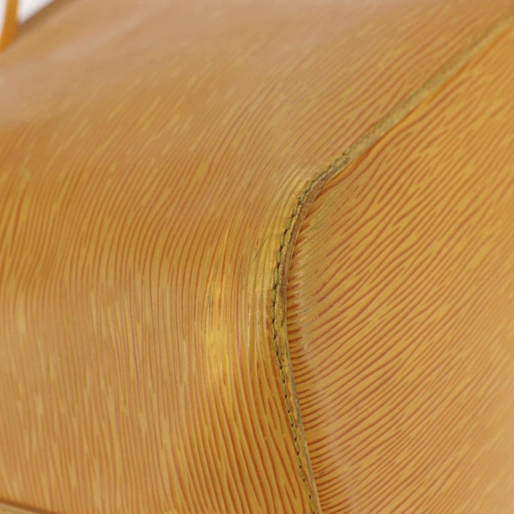 Louis Vuitton Petit Noe Handbag Epi Leather Yellow Leather Shoulder Bag