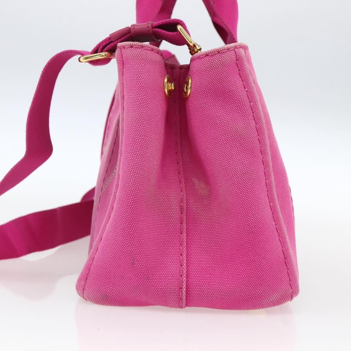 Prada Canapa Convertible Tote Canvas Pink Canvas Tote Bag Bag