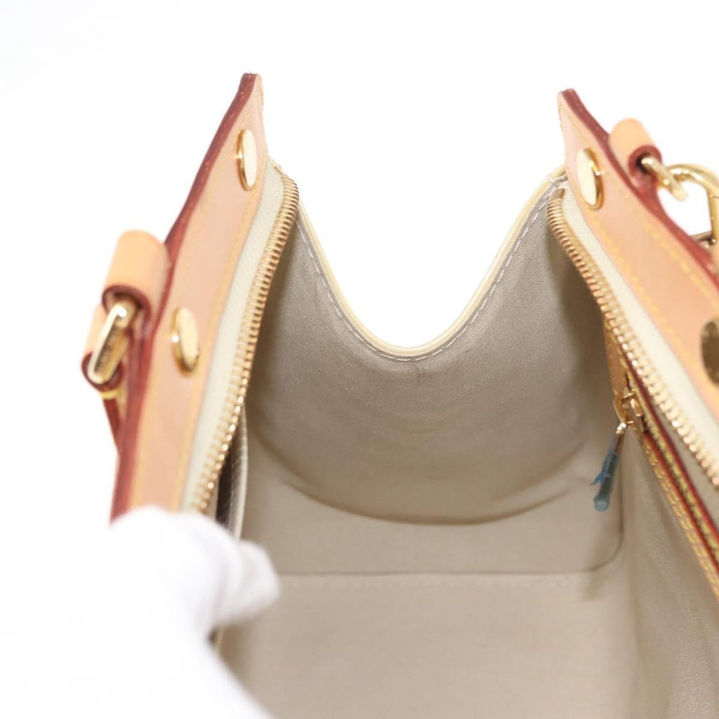 Louis Vuitton Brea Handbag Monogram Vernis Beige Patent_Leather Bag