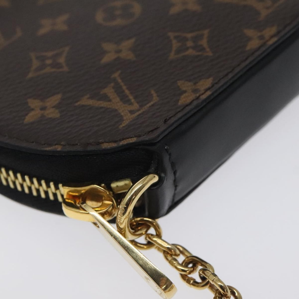 Louis Vuitton Boite Chapeau Coin Purse Monogram Canvas Brown Canvas Wallets Accessory