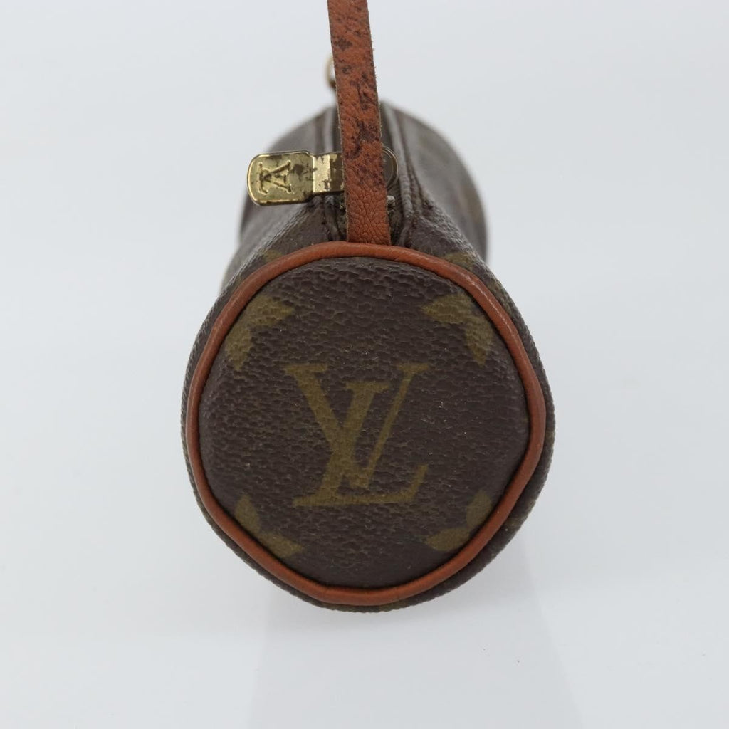 Louis Vuitton Papillon Pochette Monogram Canvas Brown Canvas Clutche & Pouche Bag