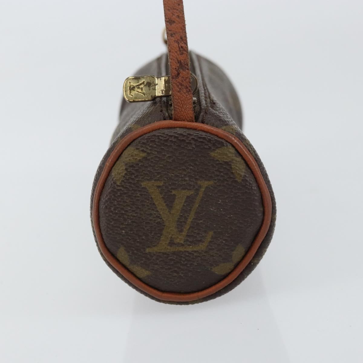 Louis Vuitton Papillon Pochette Monogram Canvas Brown Canvas Clutche & Pouche Bag