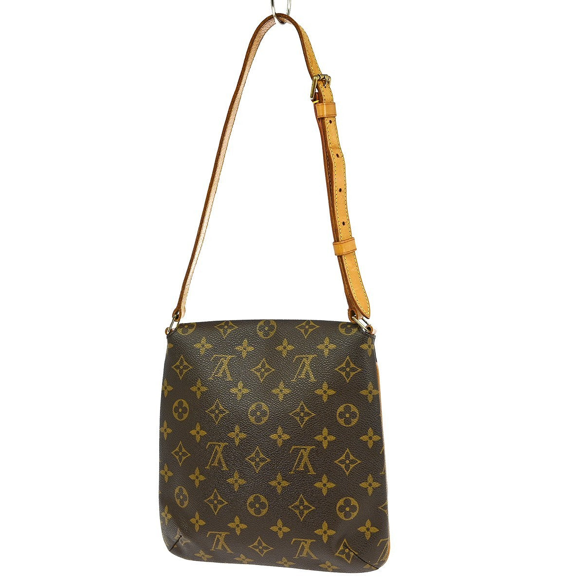 Louis Vuitton Musette Salsa Handbag Monogram Canvas Brown Canvas Shoulder Bag