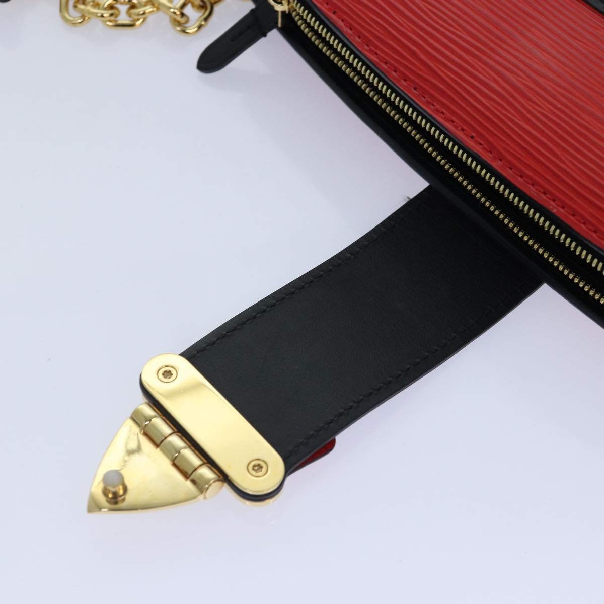 Louis Vuitton Trunk Clutch Epi Leather Red Leather Shoulder Bag