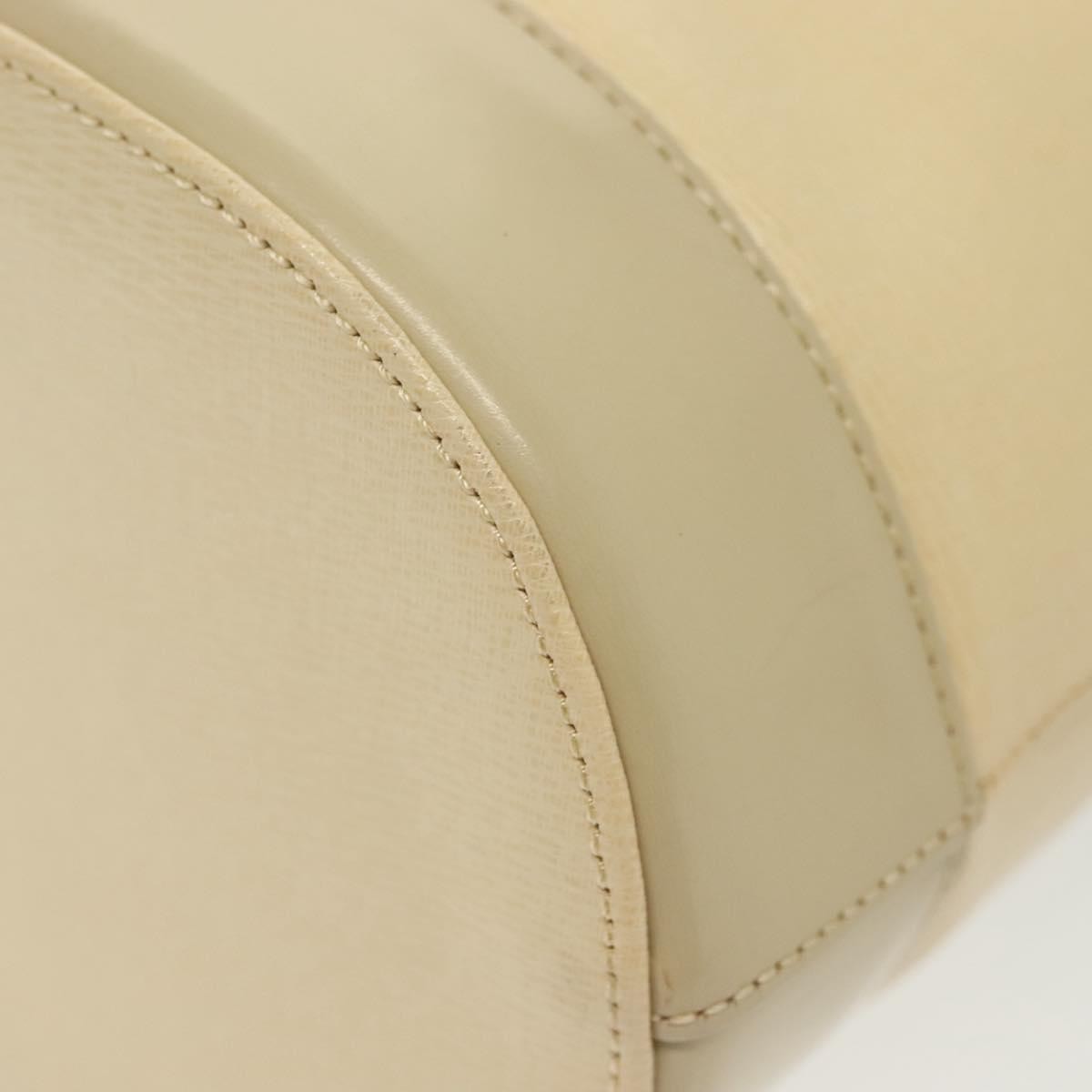Burberry Shoulder Bag Leather Beige Leather Shoulder Bag
