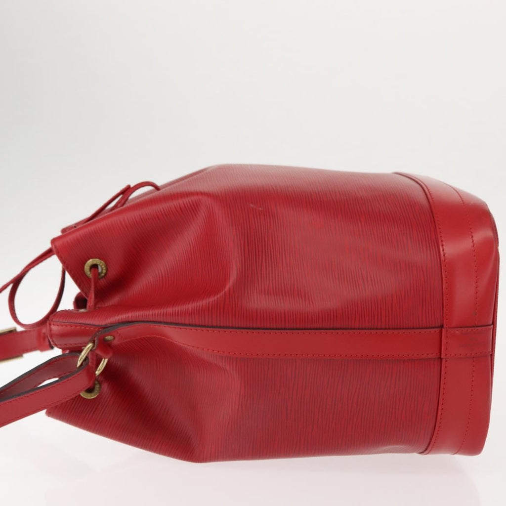 Louis Vuitton Noe Handbag Epi Leather Red Leather Shoulder Bag