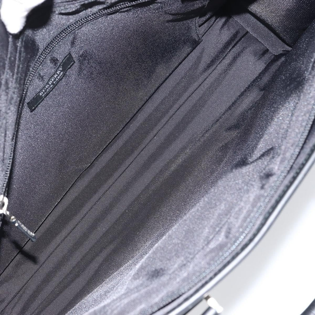 Burberry Black Label Business Bag Nylon Black Nylon Handbag