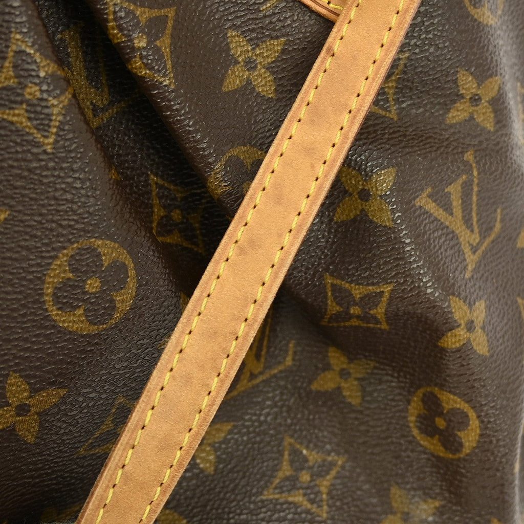 Louis Vuitton Palermo Handbag Monogram Canvas Brown Canvas Tote Bag