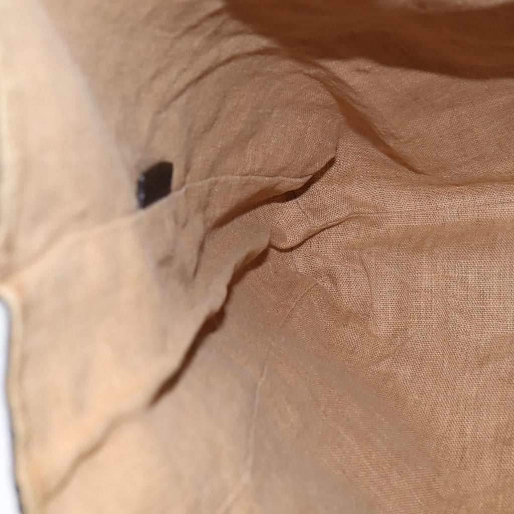 Fendi Open Shopping Tote Zucca Canvas Brown Canvas Tote Bag Bag