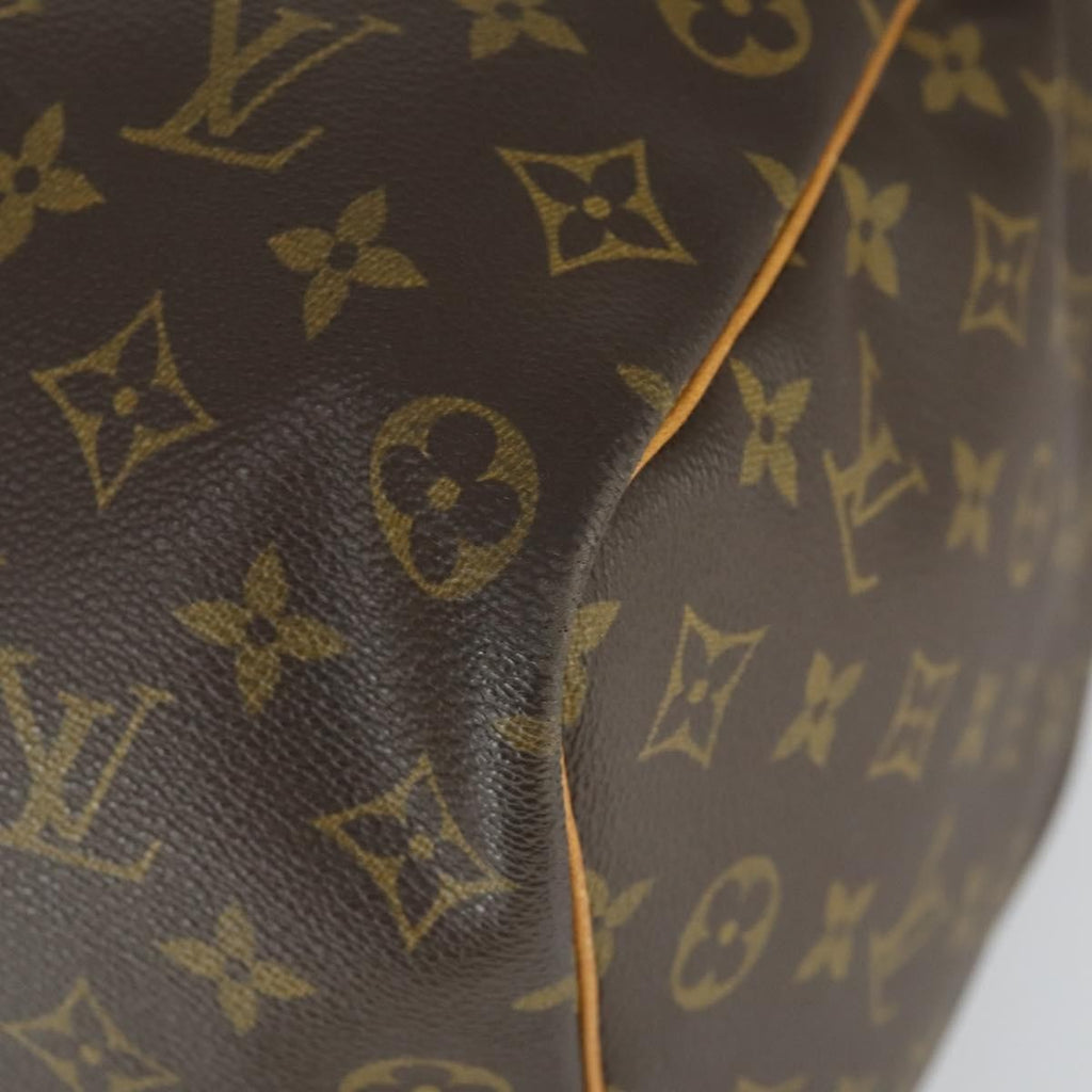 Louis Vuitton Keepall Bag Monogram Canvas Brown Canvas Travel Bag