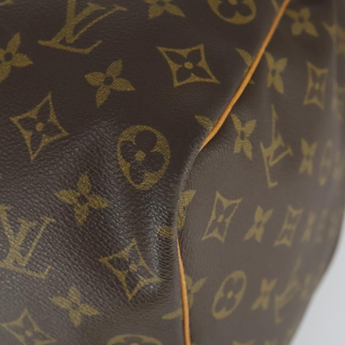 Louis Vuitton Keepall Bag Monogram Canvas Brown Canvas Travel Bag