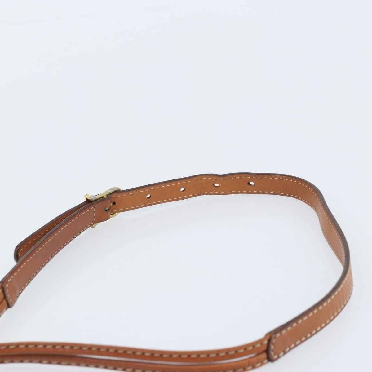 Celine Vintage Macadam Shoulder Bag Canvas And Leather Beige Canvas Shoulder Bag Bag