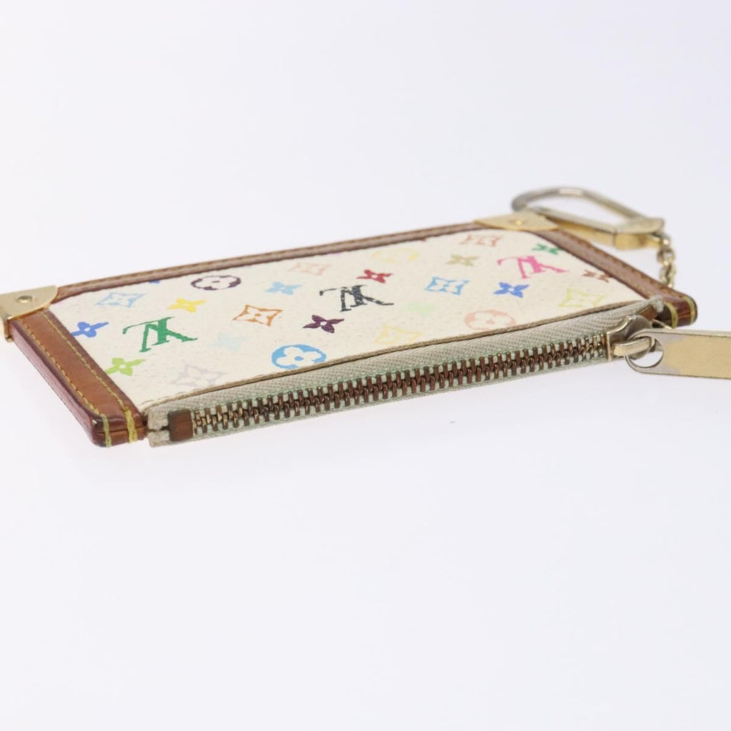 Louis Vuitton Pochette Clés Monogram Canvas Multicolour Canvas Wallets Accessory